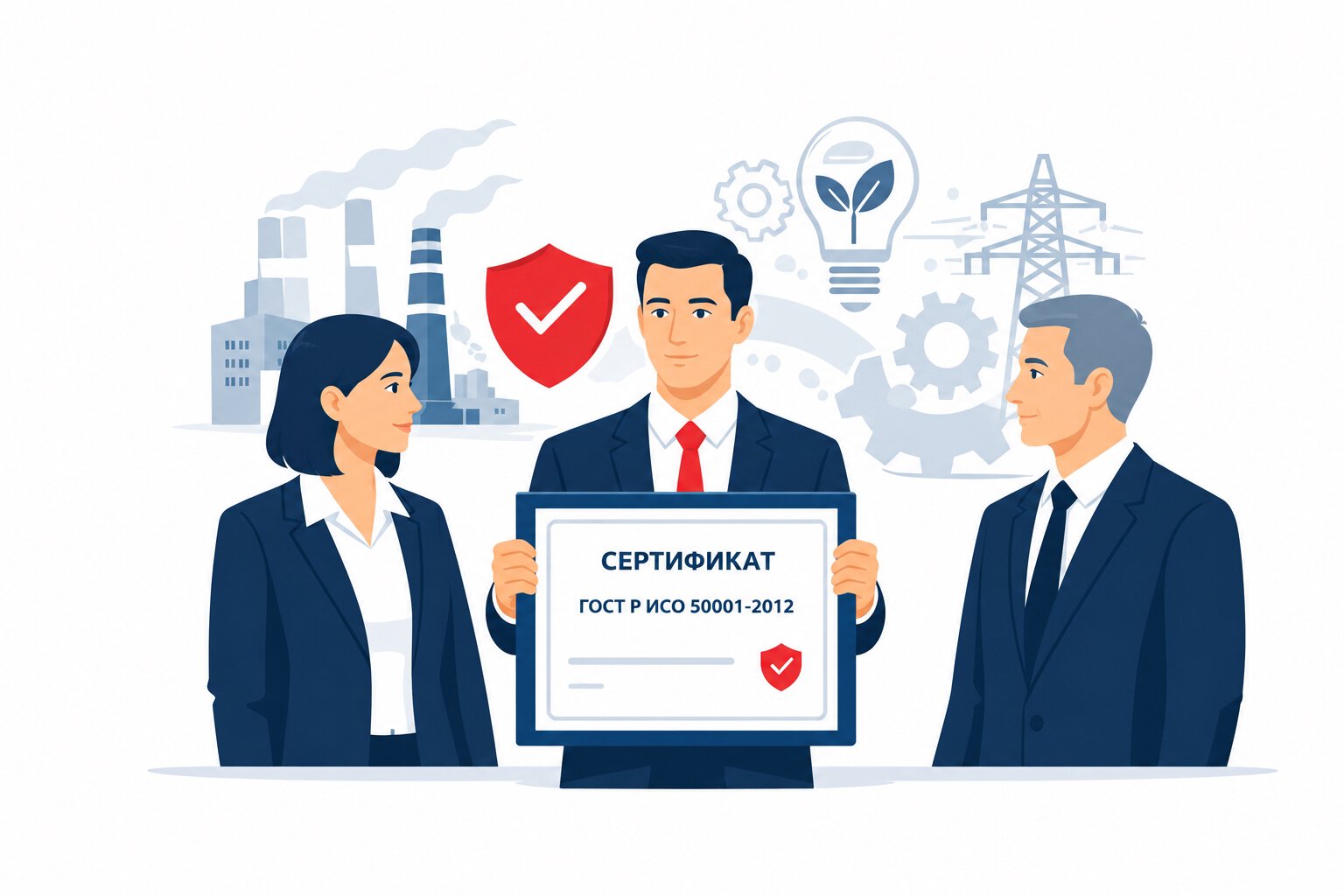 Оформление сертификата ГОСТ Р ИСО 50001-2012 в Архангельске и по всей Архангельской области