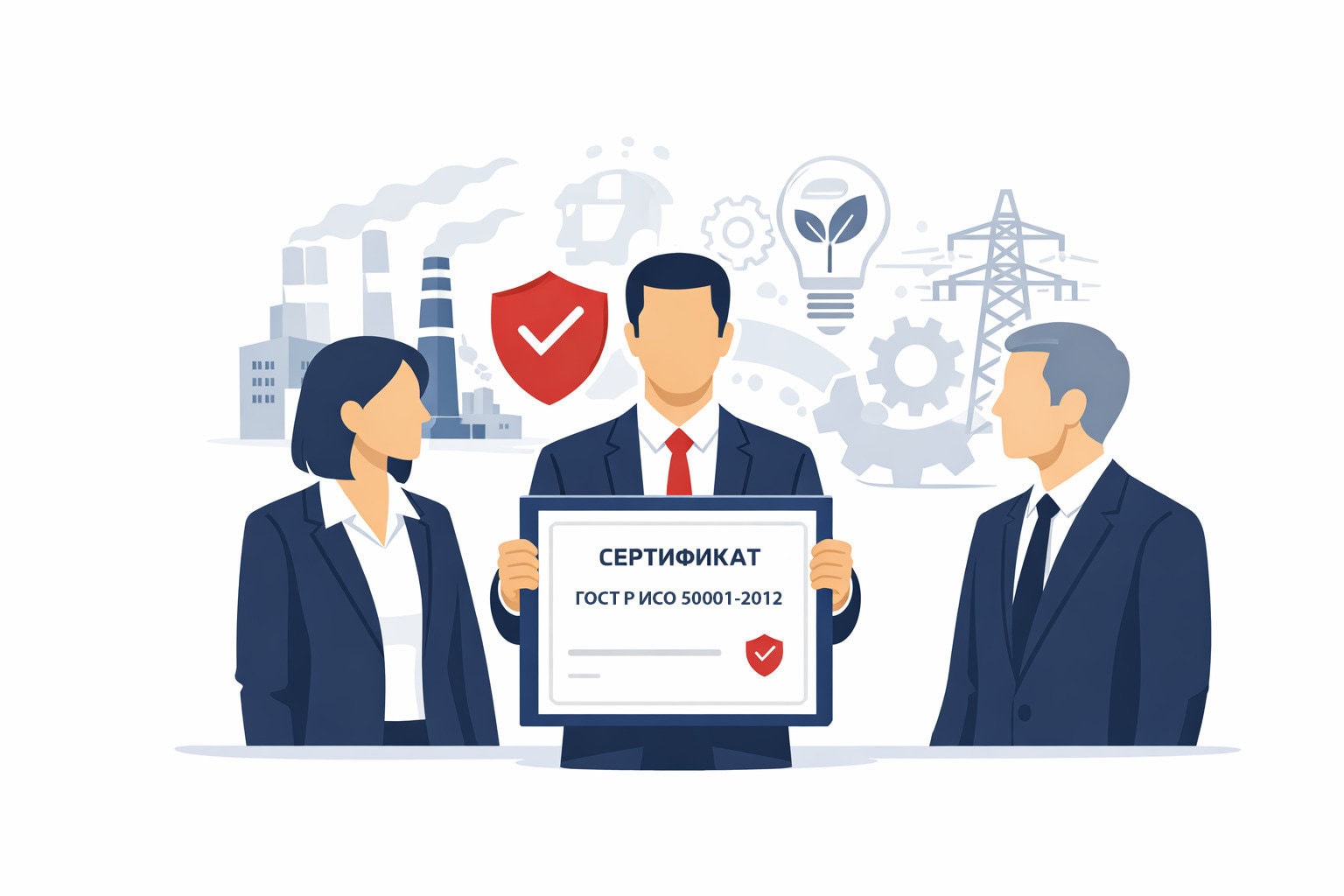 Оформление сертификата ГОСТ Р ИСО 50001-2012 в Архангельске и по всей Архангельской области